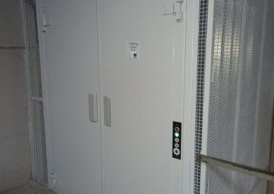 Tancament de la plataforma de càrrega