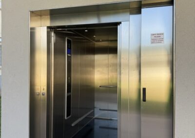 Instalación de montilleras en Centro de Salud Mental